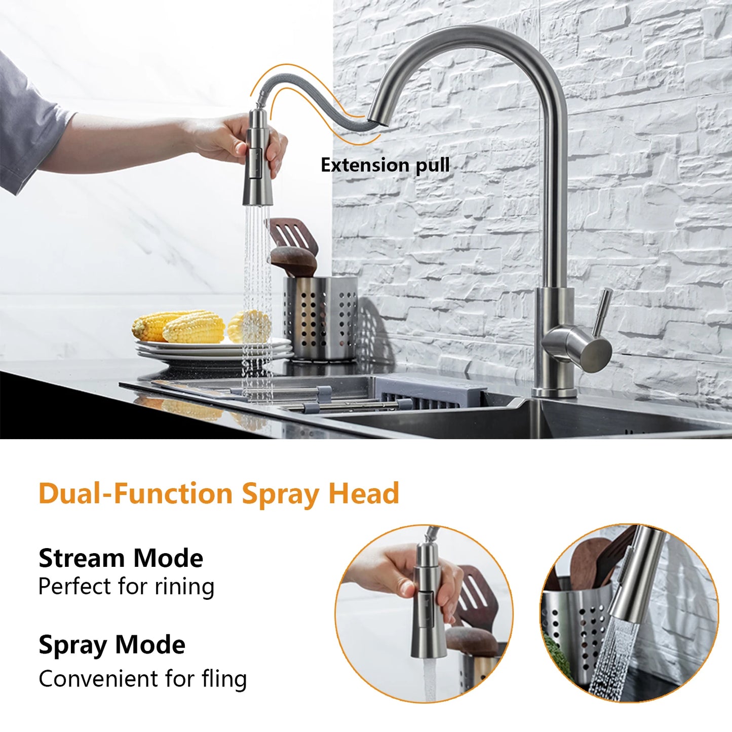 DQOK Smart Touch  Kitchen Faucet