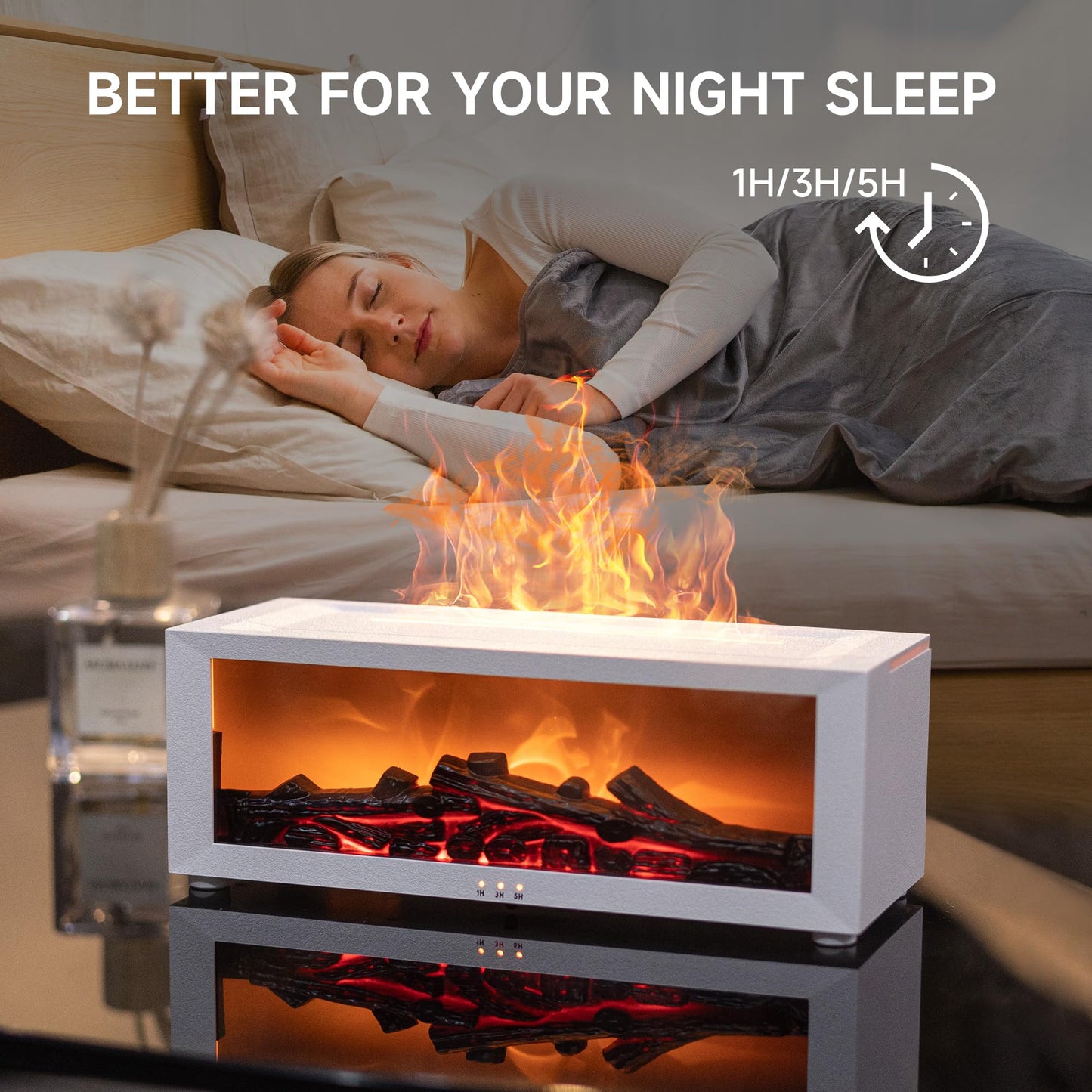 The Cozy Glow™ Fireplace Diffuser