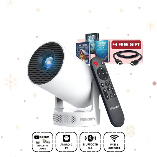 PRIMORYA™  MAG 3 PRO Series PORTABLE PROJECTOR