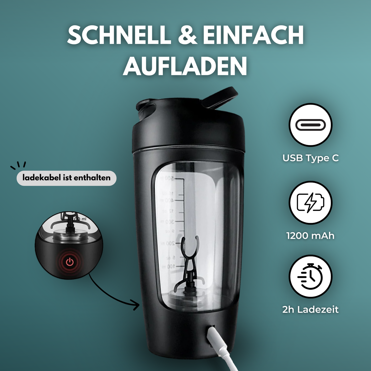 TurboShaker™ Electric Shaker