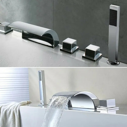 Waterfall Faucets Kitchen Bathroom Sink