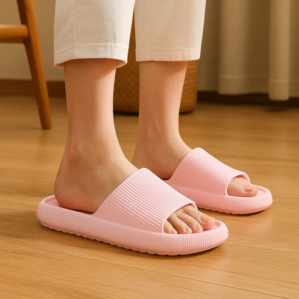 Slippers Thick Sole 4cm Cloud-Like Comfort