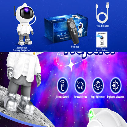 Astronaut Starry Sky Night