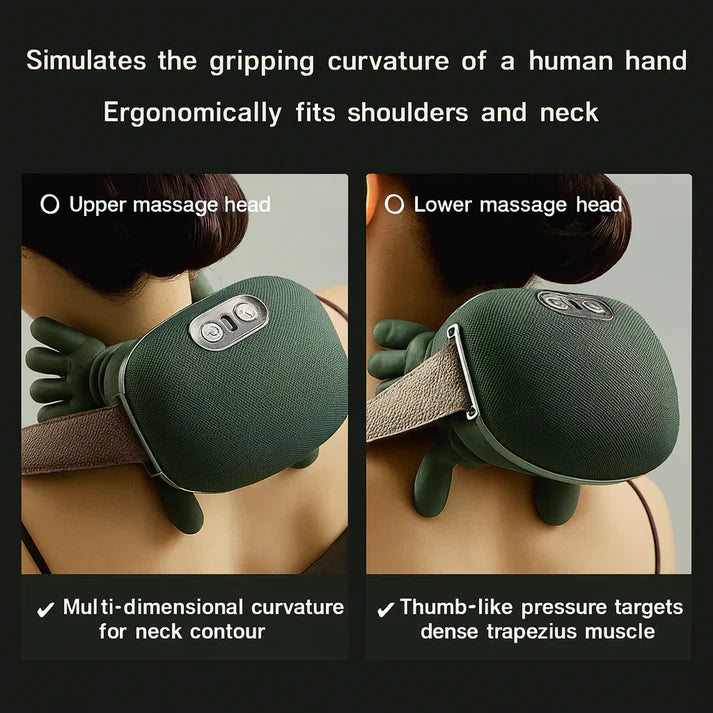 RelaxEase Heated Neck Massager